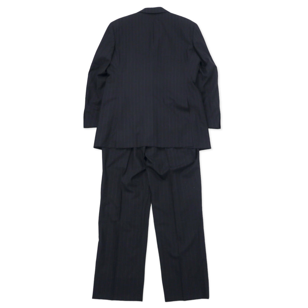 BURBERRY 3B Suit Set Up CLUB COLLECTION 96-86-175 L40 Grey Striped Wool SUPER 120's Made in Japan