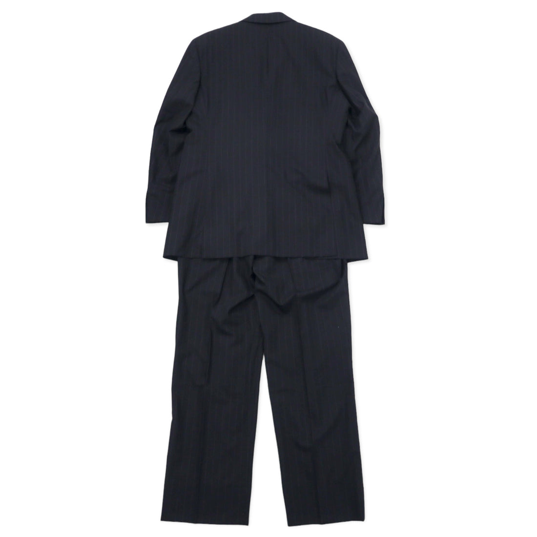 BURBERRY 3B Suit Set Up CLUB COLLECTION 96-86-175 L40 Grey Striped Wool SUPER 120's Made in Japan