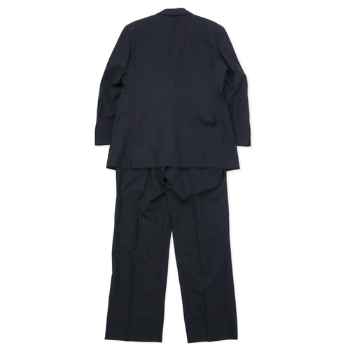 BURBERRY 3B スーツ セットアップ CLUB COLLECTION 96-86-175 L40 グレー ストライプ ウール 羊毛 SUPER 120's 日本製