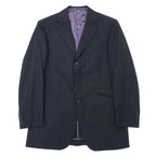 BURBERRY 3B Suit Set Up CLUB COLLECTION 96-86-175 L40 Grey Striped Wool SUPER 120's Made in Japan