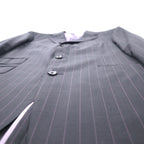 BURBERRY 3B Suit Set Up CLUB COLLECTION 96-86-175 L40 Grey Striped Wool SUPER 120's Made in Japan