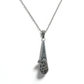 SAAD Indian Jewelry Kokopelli Necklace Chain Silver 925