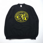 JERZEES 80s Made in USA Sweatshirt, Size XL, Black, Cotton, Fleece-Lined, SUSQUENA CHAPTER FMCA
