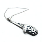 SAAD Indian Jewelry Kokopelli Necklace Chain Silver 925