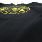 JERZEES 80s Made in USA Sweatshirt, Size XL, Black, Cotton, Fleece-Lined, SUSQUENA CHAPTER FMCA