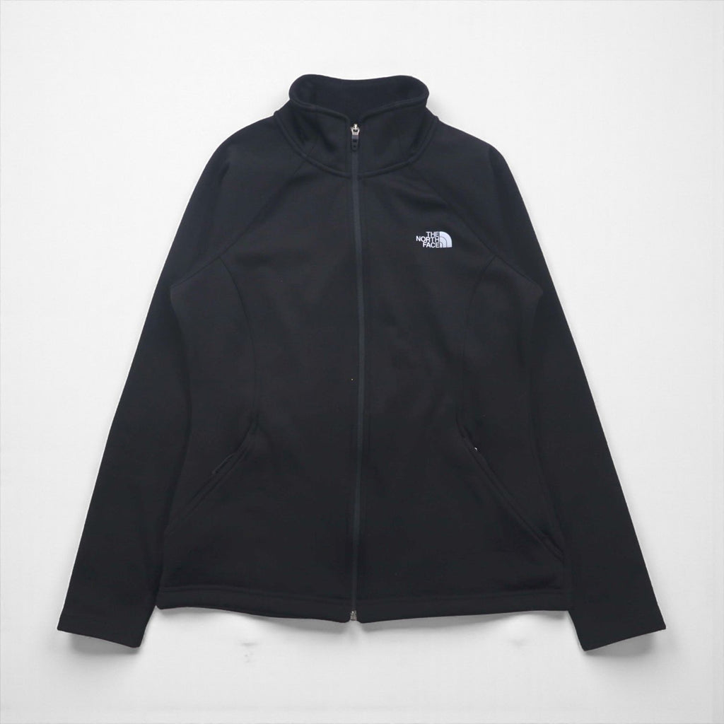 The North Face Agave Full Zip Fleece Jacket, Size M, Black, NF0A2RDG, US Standard, Fleece-Lined Softshell Jacket