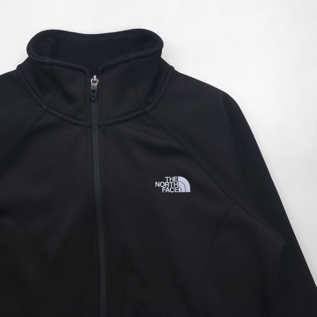 The North Face Agave Full Zip Fleece Jacket, Size M, Black, NF0A2RDG, US Standard, Fleece-Lined Softshell Jacket