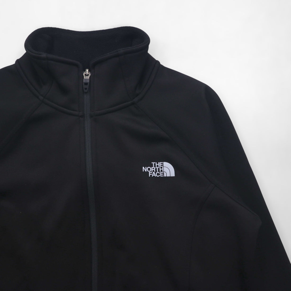 The North Face Agave Full Zip Fleece Jacket, Size M, Black, NF0A2RDG, US Standard, Fleece-Lined Softshell Jacket