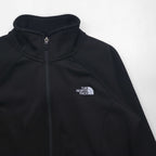 The North Face Agave Full Zip Fleece Jacket, Size M, Black, NF0A2RDG, US Standard, Fleece-Lined Softshell Jacket