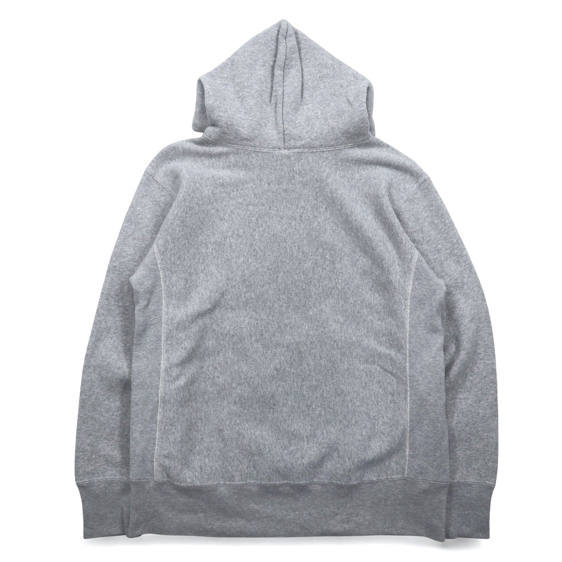 Champion Reverse Weave Pullover Hoodie, XL, Grey, Embroidered Script Logo, Blue Single Tag, Reprint, C3-L107