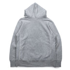 Champion Reverse Weave Pullover Hoodie, XL, Grey, Embroidered Script Logo, Blue Single Tag, Reprint, C3-L107