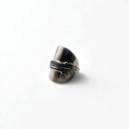 Vintage Spoon Ring, Antique Spoon Ring, Size 19, Silver