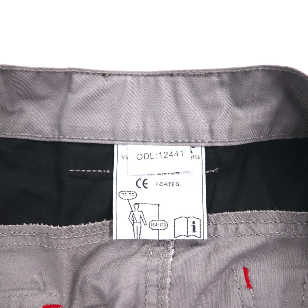 COFRA ユーロワーク ダブルニー ユーティリティ カーゴパンツ ワークパンツ M グレー コットン ポリエステル