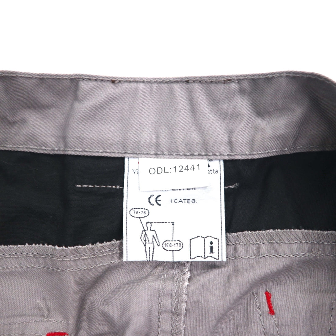 COFRA ユーロワーク ダブルニー ユーティリティ カーゴパンツ ワークパンツ M グレー コットン ポリエステル