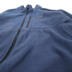 Timberland フルジップ フリースジャケット XL ネイビー ポリエステル