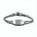 FENDI セレリア selleria ロゴプレート チェーン ブレスレット シルバー STERLING 925