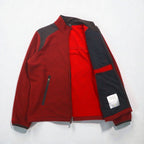 NAUTICA フルジップ フリースジャケット L レッド OUTERLITE SERIES ダブルジップ NAUTEX