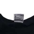 USA made BAYSIDE heavyweight college print T-shirt 2XL black MICHIGAN