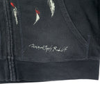 DENIM & SUPPLY RALPH LAUREN インディアンプリント フルジップパーカー S ブラック コットン