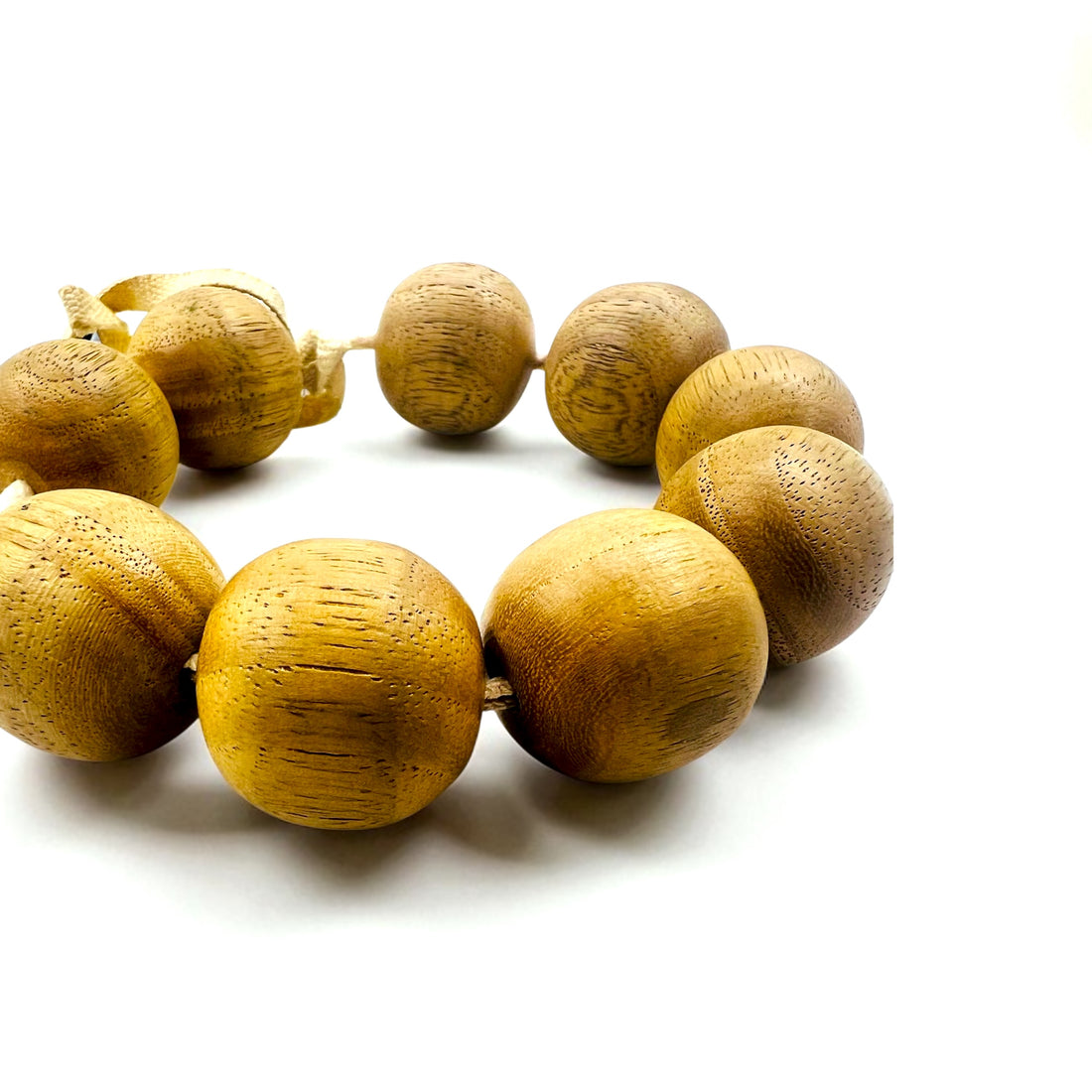 MARNI Wood Bracelet, Wooden Prayer Beads