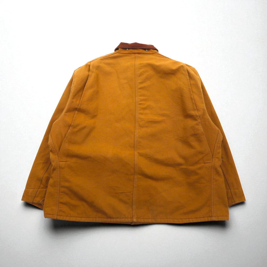 carhartt ミシガン ダック チョアコート カバーオール 2XL キャメル ブランケットライナー 襟コーデュロイ ビッグサイズ