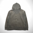 POLO RALPH LAUREN Reverse Weave Full-Zip Hoodie, XL, Gray and Khaki, Small Pony Embroidery