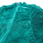 THE NORTH FACE Sherpa Fleece Jacket XS Green Polyester Logo Embroidery