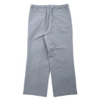 LACOSTE Stretch Straight Trousers Easy Pants Size 46 Grey Polyester RELAXED FIT HH073EL