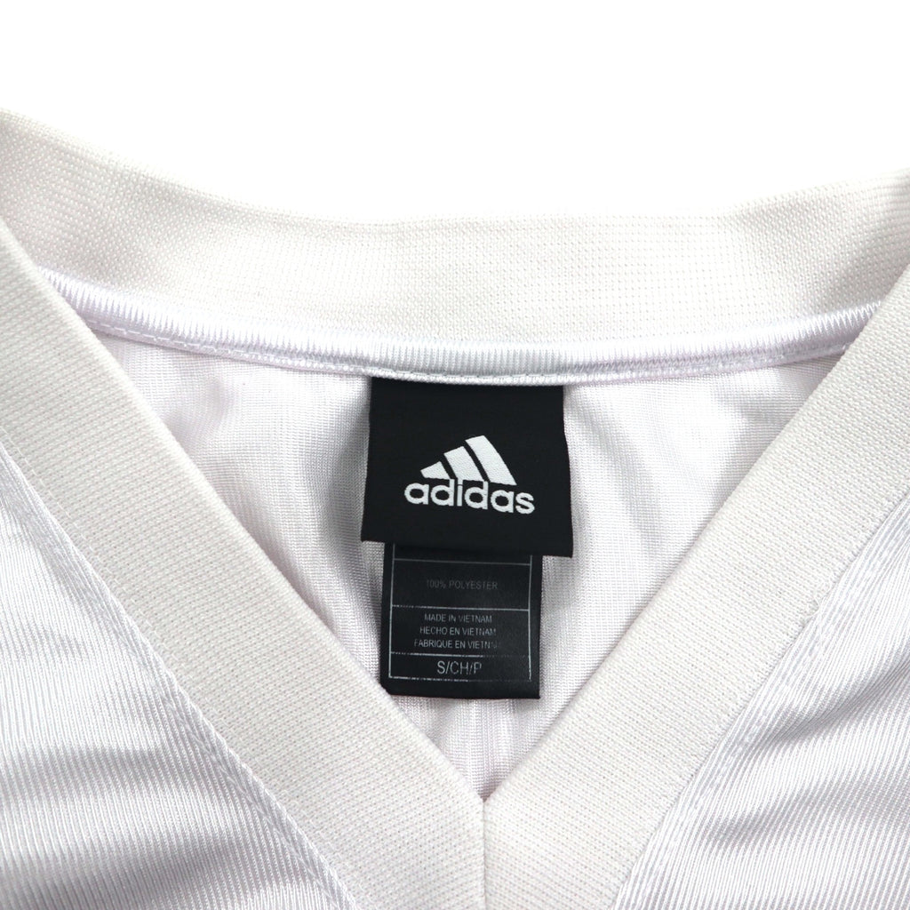adidas Game Shirt L White Mesh NFL ARKANSAS Polyester Numbering
