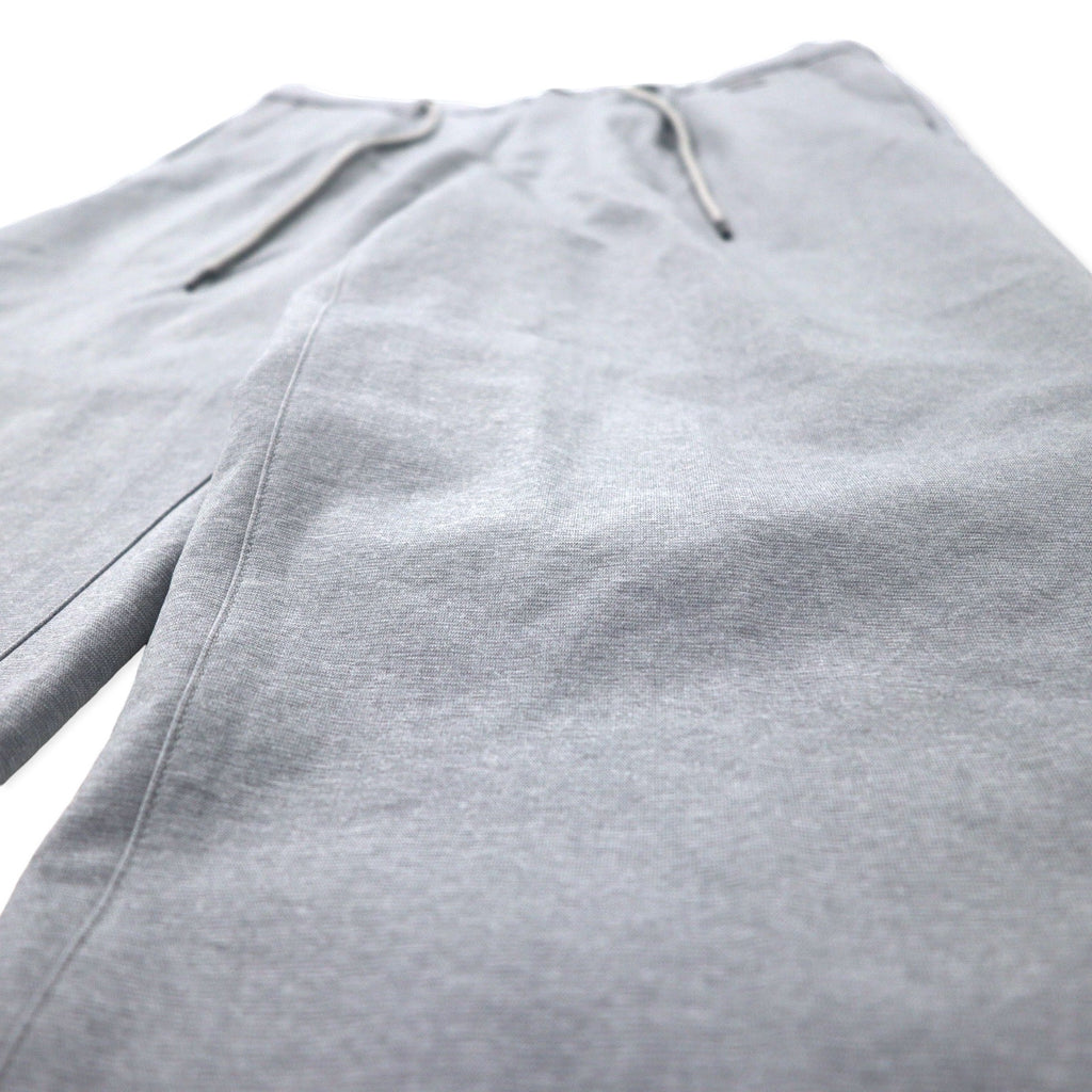 LACOSTE Stretch Straight Trousers Easy Pants Size 46 Grey Polyester RELAXED FIT HH073EL