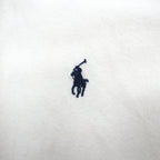 Ralph Lauren 90s Blaire Oxford Button-Down Shirt, White, 2XL, with Small Pony Embroidery