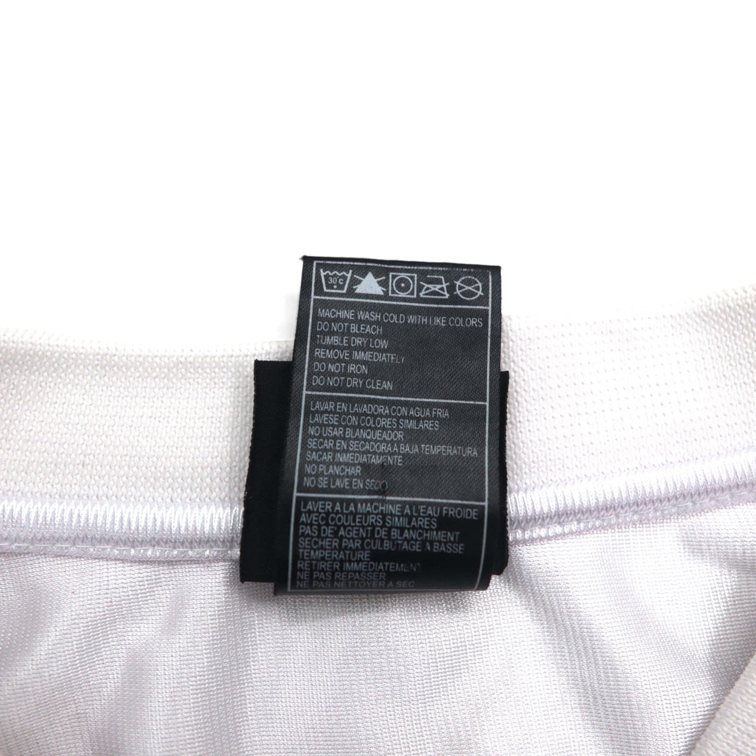 adidas Game Shirt L White Mesh NFL ARKANSAS Polyester Numbering