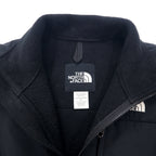 THE NORTH FACE Denali Jacket POLARTEC Fleece S Black Polyester Logo Embroidery
