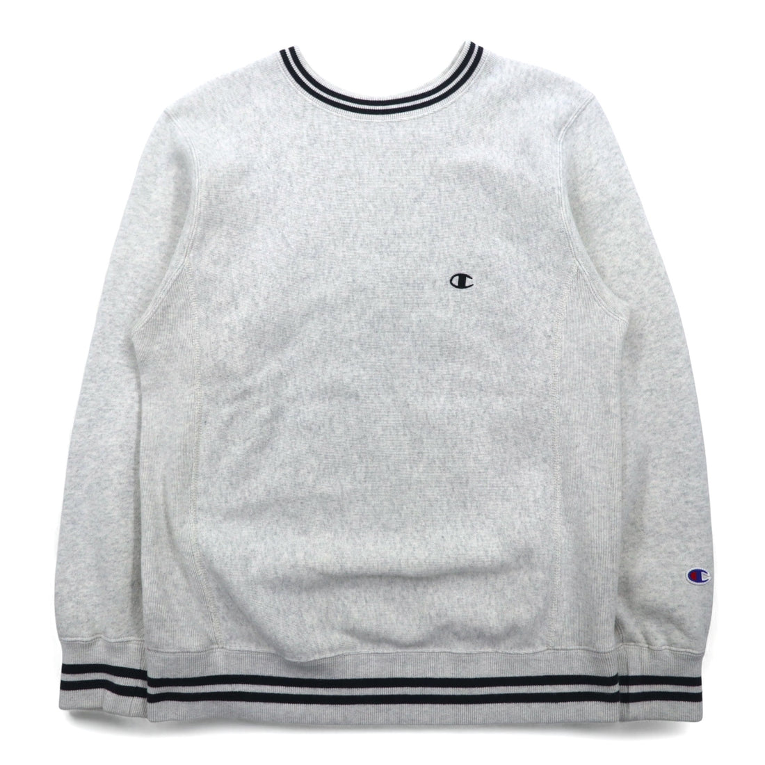 Champion Reverse Weave Libreline Sweatshirt, Medium, Gray, Blue Single Tag, Reprint, C3-G029