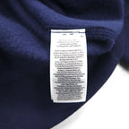 Polo Ralph Lauren Tiger Flock Print Hoodie, Medium, Navy, Front V, Kangaroo Pocket