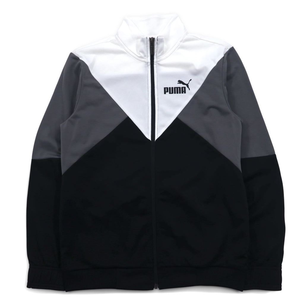 PUMA トラックジャケット ジャージ セットアップ M ブラック ホワイト 585316-01
