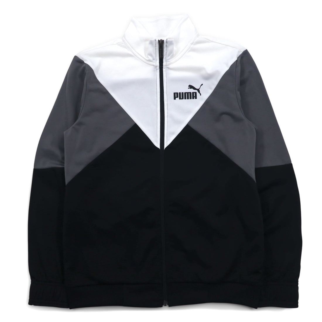 PUMA トラックジャケット ジャージ セットアップ M ブラック ホワイト 585316-01