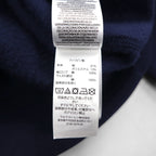 Polo Ralph Lauren Tiger Flock Print Hoodie, Medium, Navy, Front V, Kangaroo Pocket