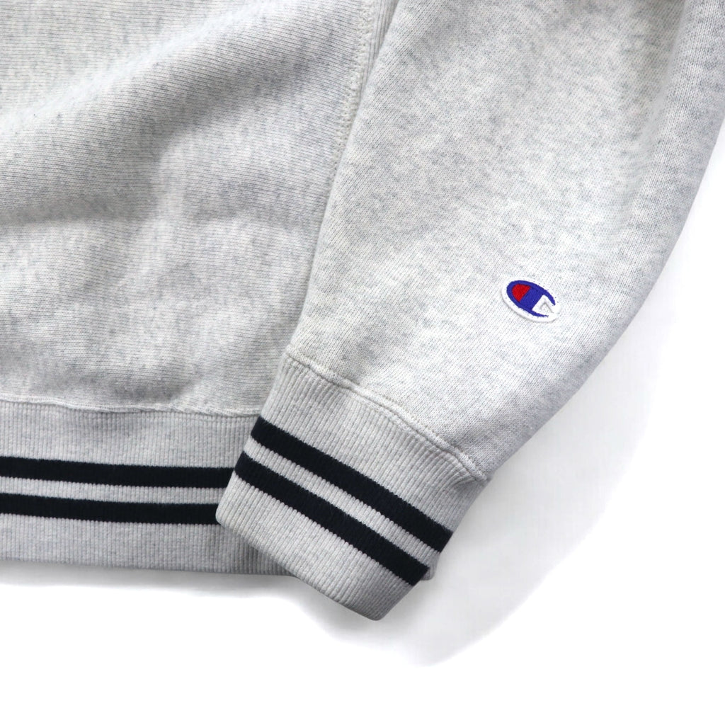 Champion Reverse Weave Libreline Sweatshirt, Medium, Gray, Blue Single Tag, Reprint, C3-G029