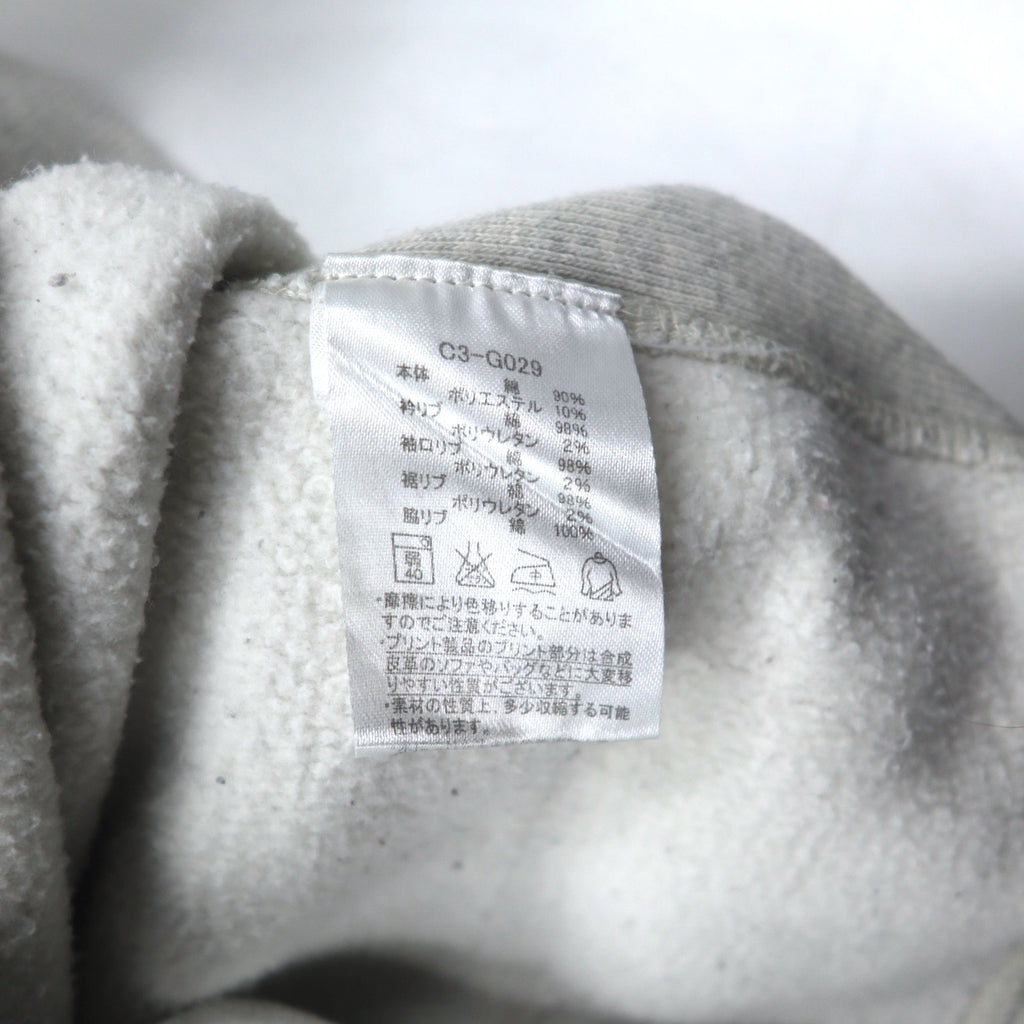 Champion Reverse Weave Libreline Sweatshirt, Medium, Gray, Blue Single Tag, Reprint, C3-G029