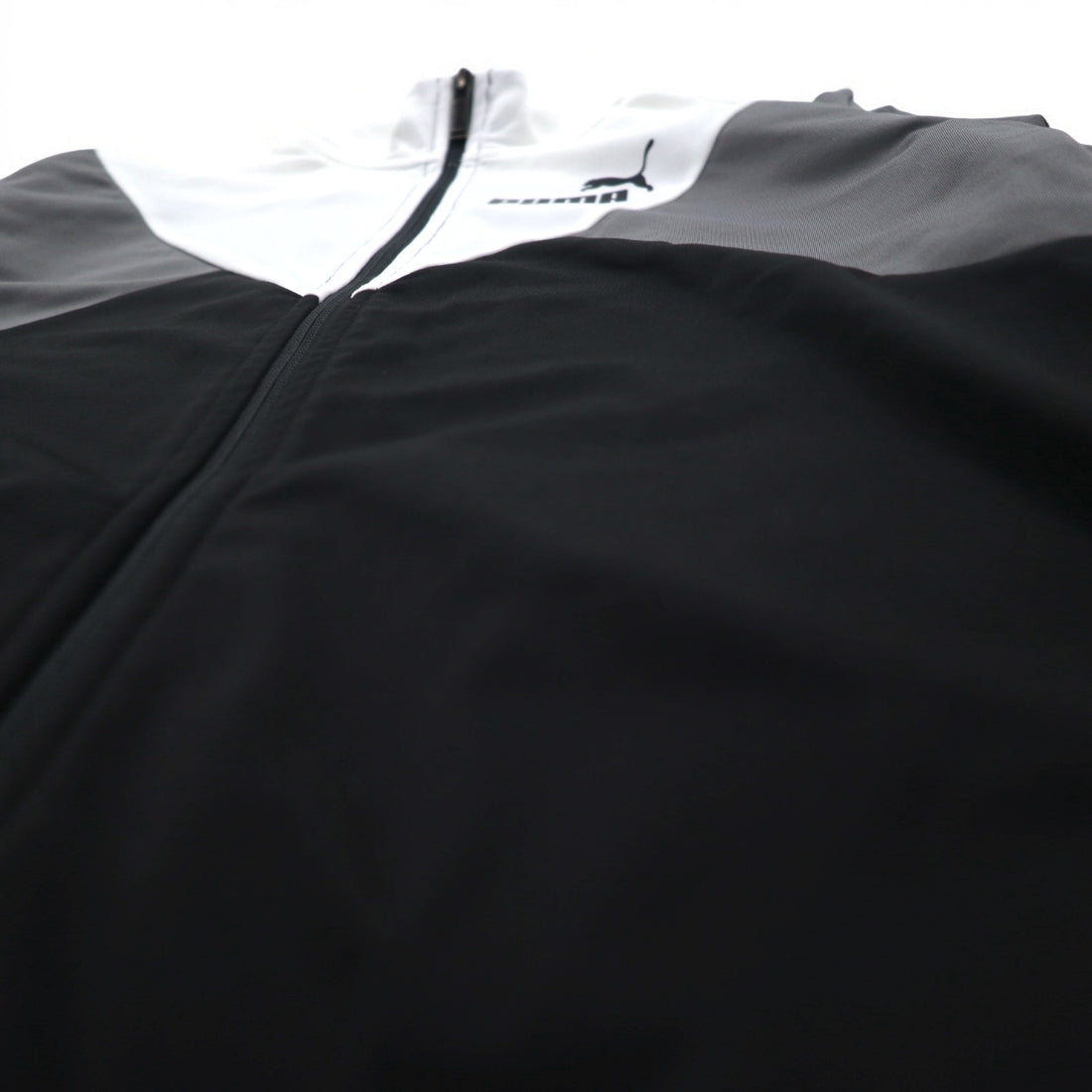 PUMA トラックジャケット ジャージ セットアップ M ブラック ホワイト 585316-01