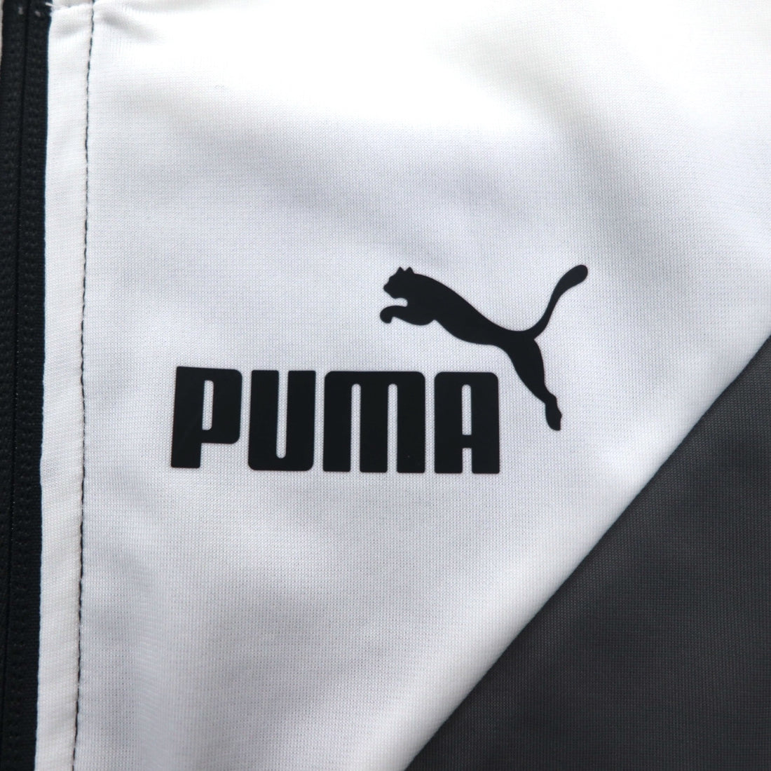 PUMA トラックジャケット ジャージ セットアップ M ブラック ホワイト 585316-01