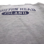 90s Vintage College Sweatshirt TRT CLASSICS カレッジプリント スウェット トレーナー M アーチロゴ HILTON HEAD ISLAND