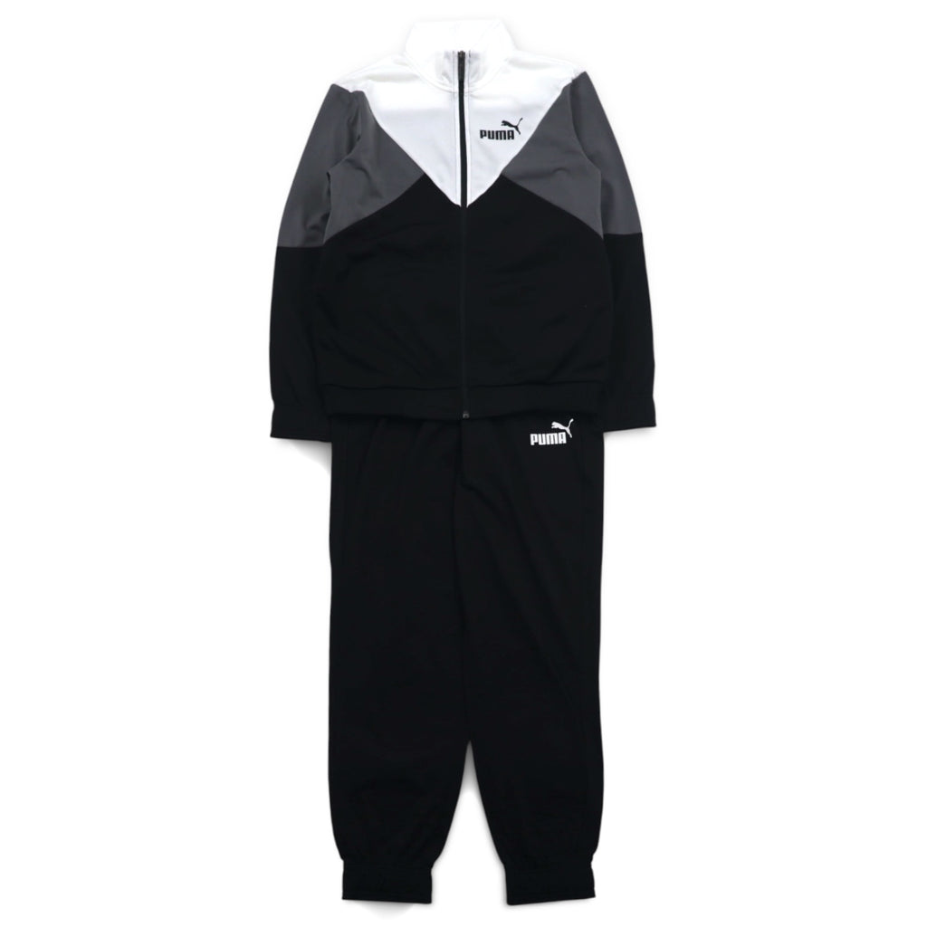 PUMA トラックジャケット ジャージ セットアップ M ブラック ホワイト 585316-01