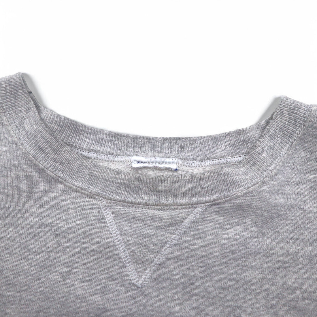 Champion College Print Sweatshirt L Grey Cotton UNH