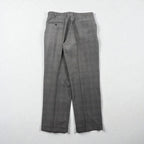 Brooks Brothers 2B Suit, Size L, Glen Check Wool, 2-Pleated, Wide Fit, Center Press