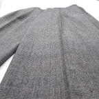 Brooks Brothers 2B Suit, Size L, Glen Check Wool, 2-Pleated, Wide Fit, Center Press