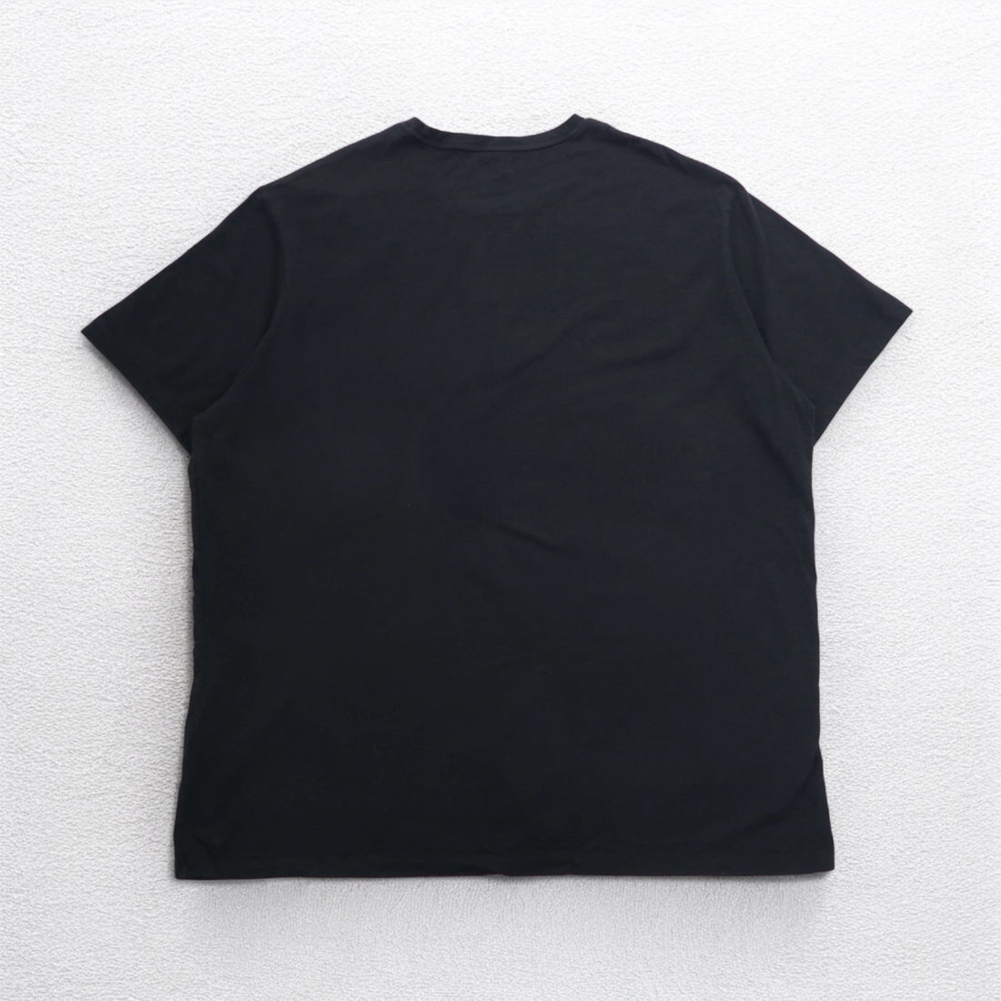 POLO RALPH LAUREN Small Pony Embroidered T-Shirt 3XL Big Size Black Cotton