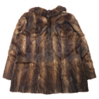 PELZHAUS FLAMM GESEKE Fur Jacket Fur FREE Brown Euro Vintage