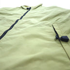 Bear USA 90s Mountain Jacket, Shell Jacket, XL, Beige, Waterproof, Breathable, One Point Logo Embroidery